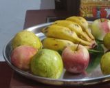 A picture of step 2 of Rava ladoo in south indian style.