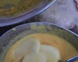 A picture of step 2 of Potato round pakoray.