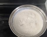 A picture of step 4 of Sabudana kheer.