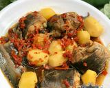 A picture of step 8 of Catfish peppersoup with pototoes.
