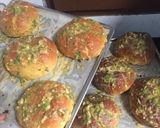 Foto langkah ke 5 dari resep Korean Garlic Cheesse Bread (tanpa mixer tanpa ulen).