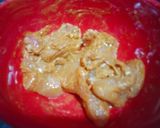 A picture of step 2 of Chilli Chicken.