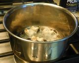 A picture of step 7 of Pall payasam with almond milk, rice dumplings, (Paal kozhukattai in Tamil).