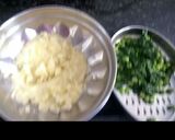 A picture of step 2 of Veg Green Cutlets.