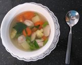 Foto langkah ke 2 dari resep Sop Bakso Semua Warna.