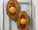 Foto del paso 3 de la receta: Boniato relleno de cherrys y huevo