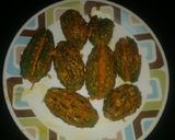 A picture of step 4 of Stuffed Karela/ Bittergourd.