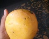 A picture of step 1 of Yummy mango milk shake.