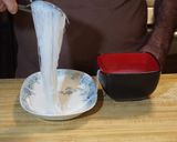 A picture of step 2 of Fried Shrimp Wrapped in Rice Noodles.