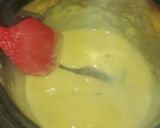 A picture of step 2 of White Chocolate Orange Mousse Parfat.