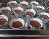 Foto langkah ke 8 dari resep Bolu kukus coklat gluten free.
