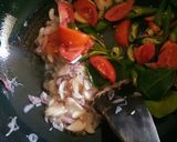 Foto langkah ke 5 dari resep Tumis cumi cabe ijo.