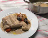 Foto del paso 4 de la receta: Merluza en salsa de castañas