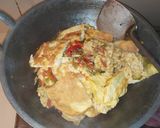 Foto langkah ke 5 dari resep Sayur tempe dan telur ceplok.