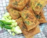 Foto langkah ke 5 dari resep Martabak Telur Isi daging ayam.