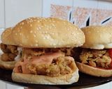 A picture of step 13 of Homemade Zinger Burger 🍔🍟🍟🍔.