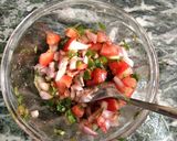 A picture of step 2 of Masala omelette.