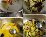 A picture of step 6 of Raw mango poppu (Raw mango dal).