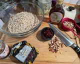 A picture of step 1 of Maple Granola.