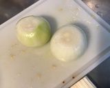 Une image de l'étape 1 de Flan de légumes « pentagramme » au thon,parmesan et olives vertes.