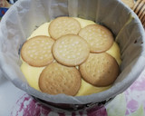 Foto del paso 3 de la receta: Tarta de cumpleaños de flan, chocolate y galletas 🎂