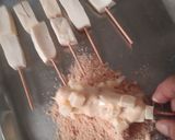 A picture of step 7 of Vegetarian Korean Corn Dog (korean snack).