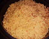 A picture of step 7 of Rice with Smoked Pork Loin, Egg, and Corn.