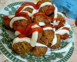Foto langkah ke 3 dari resep Bola bola mie.