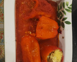 Foto del paso 5 de la receta: Locotes 🌶🌶 rellenos en salsa de tomate 🍅🍅