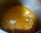 A picture of step 1 of Bathua Dal.