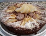 Foto del paso 6 de la receta: Torta de chocolate y peras en almíbar al "te earl grey"