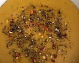 A picture of step 7 of Squash and red lentil soup - vegan.