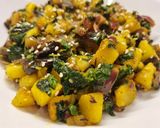 A picture of step 4 of Aloo Baingan Methi with Kasundi.