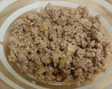 Foto del paso 6 de la receta Espaguetis con carne picada en salsa de tomate y baguette con fiambres y queso