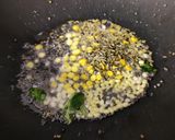 A picture of step 2 of Lemon rice from leftover rice.