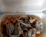 A picture of step 1 of My Left over chicken with Salad & Yogurt Mint Sauce.