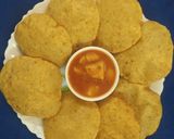 A picture of step 13 of Bedmi poori Aloo ki Sabji.