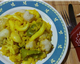 Foto del paso 9 de la receta: Risotto a la cerveza con sepia y coliflor