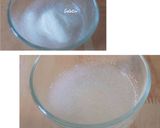 Hình bước làm 2 của món Pudding SỮA-PHÔ MAI