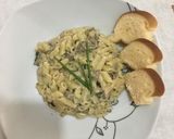 Foto del paso 9 de la receta: Macarrones con carne champiñones y crema
