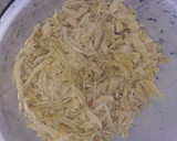 Foto del paso 1 de la receta: Rollitos de berenjena con pollo, espinaca y hongos