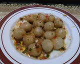 Foto langkah ke 4 dari resep Seblak cilok pedas.