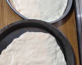 A picture of step 2 of Corn Paneer pizza.