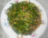 Foto langkah ke 3 dari resep Tumis Kangkung Dg Tauco n Kecap Ikan.