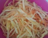 Foto langkah ke 1 dari resep Tumis pepaya muda.