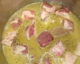 Foto del paso 3 de la receta: Lagarto ibérico de bellota con arroz (cordón que hay entre las costillas y el lomo del cerdo)