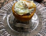 Foto del paso 2 de la receta: Calabacín relleno a caballo