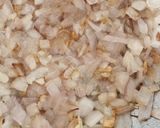 A picture of step 1 of Paneer bhurji.