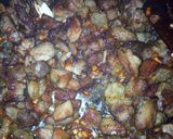 A picture of step 3 of Sheep meat wet fry #authormarathon.