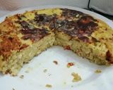 Foto del paso 8 de la receta: Tortilla de sobras de arroz con jamón y queso